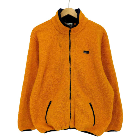 エルエルビーン L.L.Bean 80s ボックスロゴ フリースジャケット メンズ import:XL